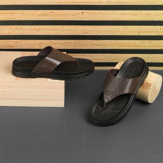 Men Brown Casual Sandals