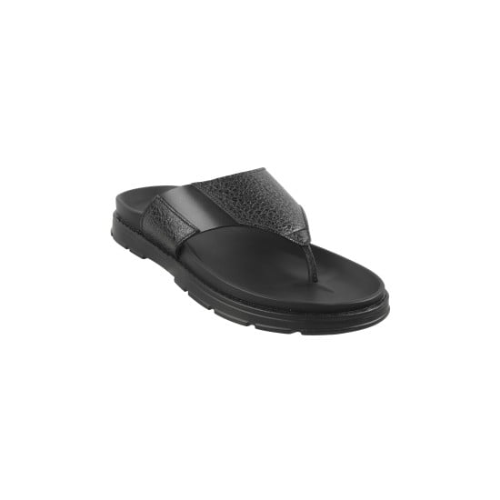 Men Black Casual Slippers