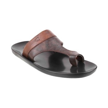 Walkway Men Brown Casual Slippers(SKU: 16-9820-12-41)