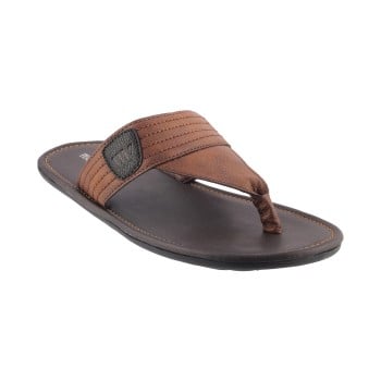 Walkway Men Brown Casual Slippers(SKU: 16-98716-12-41)