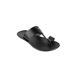 Men Black Ethnic Kolhapuris