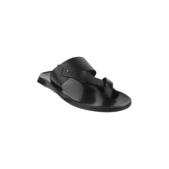Men Black Casual Slippers