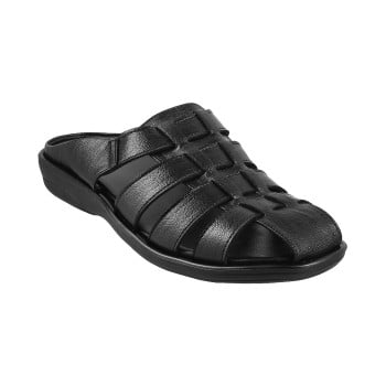 Walkway Men Black Casual Slip Ons(SKU: 16-99369-11-41)