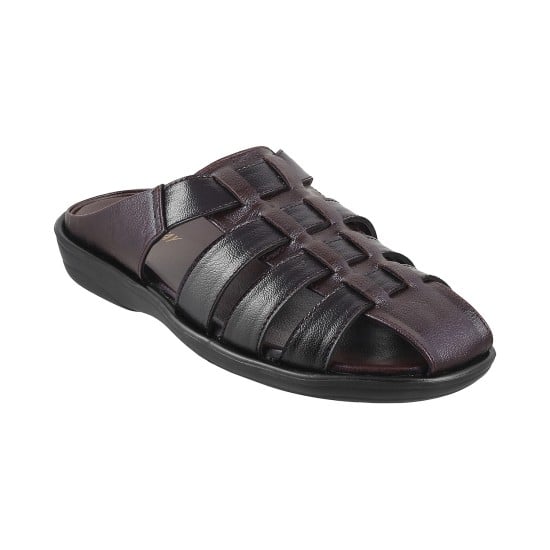 Men Brown Casual Slip Ons
