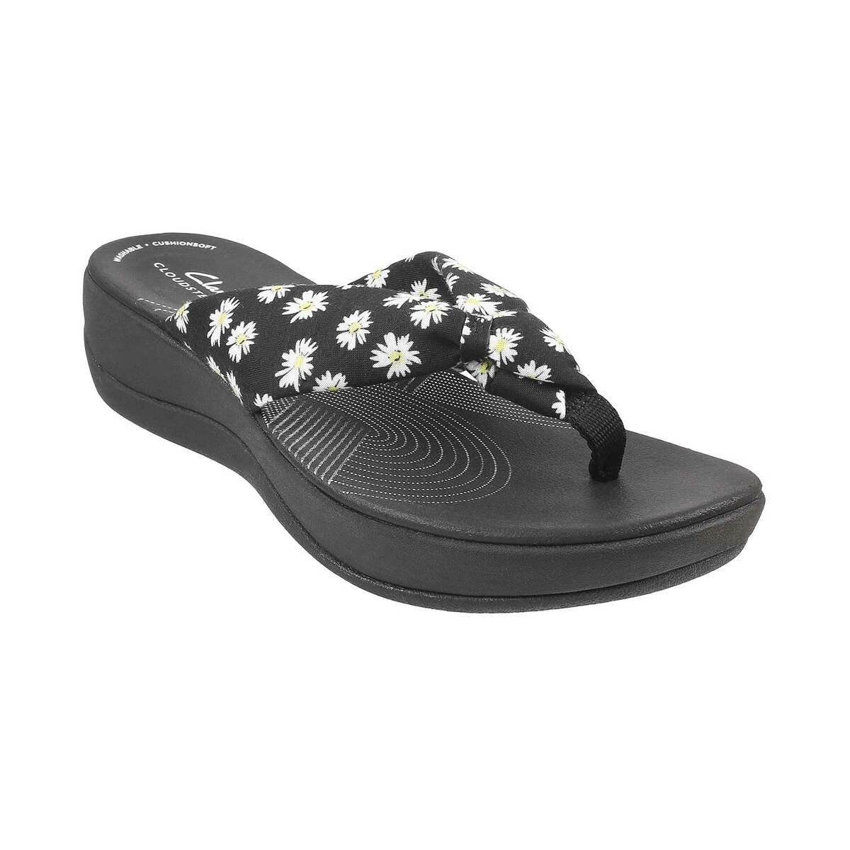 Clarks flip flops womens best sale