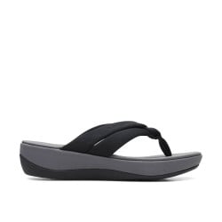 Women Black-grey Casual Slippers
