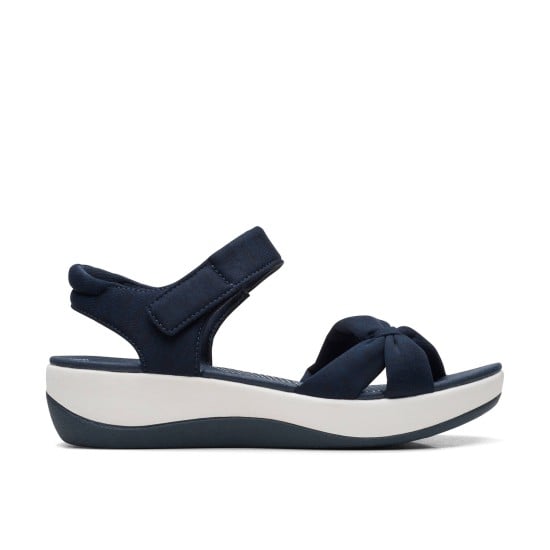 Women White-blue Casual Sandals