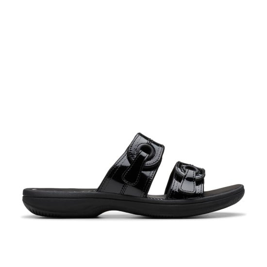 Women Black Casual Slippers