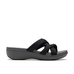 Women Black-grey Casual Slippers