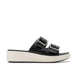 Women Black Casual Slippers