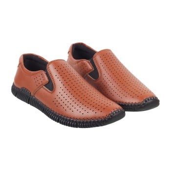 Walkway Men Tan Casual Loafers(SKU: 17-10-23-40)