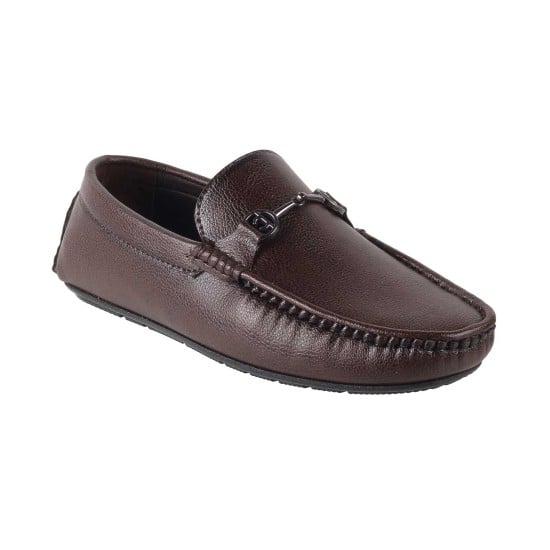 Men Brown Casual Loafers