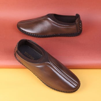 Walkway Men Brown Casual Loafers(SKU: 17-27-12-41)