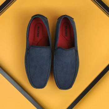 Walkway Men Blue-suede Casual Loafers(SKU: 17-32-39-40)