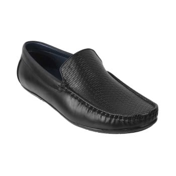 Walkway Men Black Casual Loafers(SKU: 17-34-11-40)