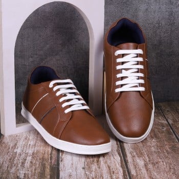 Walkway Men Tan Casual Sneakers(SKU: 17-50-23-40)