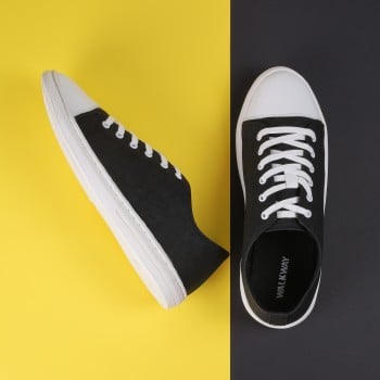 Walkway Men Black Casual Sneakers(SKU: 17-83-11-40)