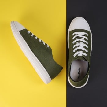 Walkway Men Olive Casual Sneakers(SKU: 17-83-49-42)