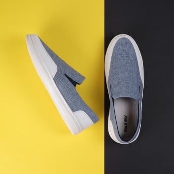 Walkway Men Light-blue Casual Loafers(SKU: 17-84-32-42)