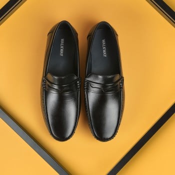 Walkway Men Black Casual Loafers(SKU: 17-86-11-40)