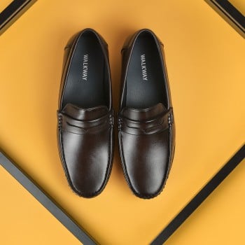 Walkway Men Brown Casual Loafers(SKU: 17-86-12-40)