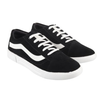 Walkway Men Black Casual Sneakers(SKU: 17-8649-11-40)