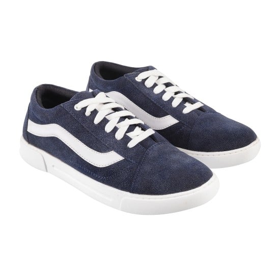 Men Blue Casual Sneakers