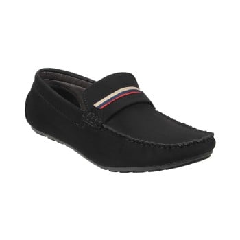 Walkway Men Black Casual Loafers(SKU: 17-8665-11-42)
