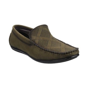Walkway Men Green Casual Loafers(SKU: 17-8666-21-44)
