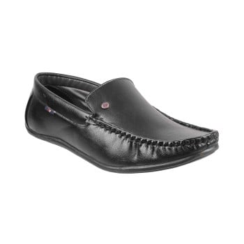 Walkway Men Black Casual Loafers(SKU: 17-9714-11-40)