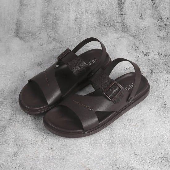 Men Brown Casual Sandals