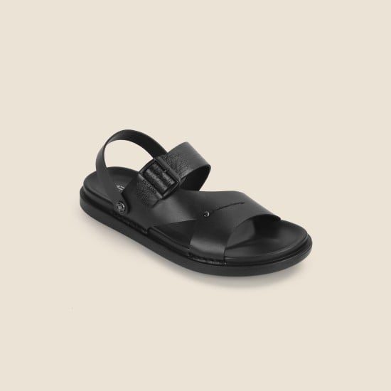 Men Black Casual Sandals