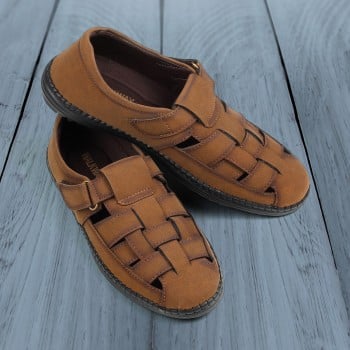 Walkway Men Tan Ethnic Sandals(SKU: 18-1034-23-44)
