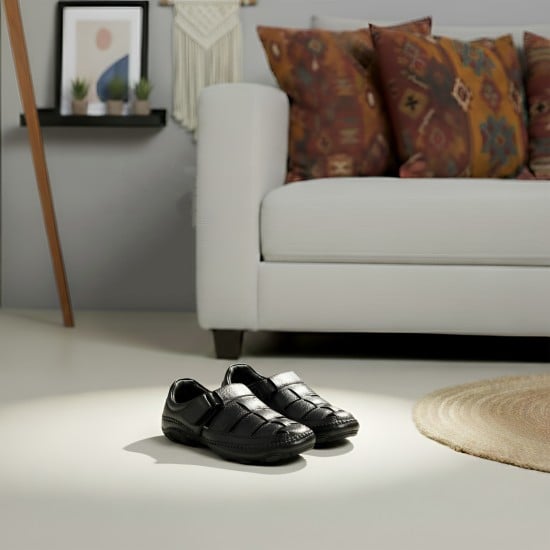 Men Black Casual Sandals