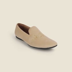 Men Beige Ethnic Jutis