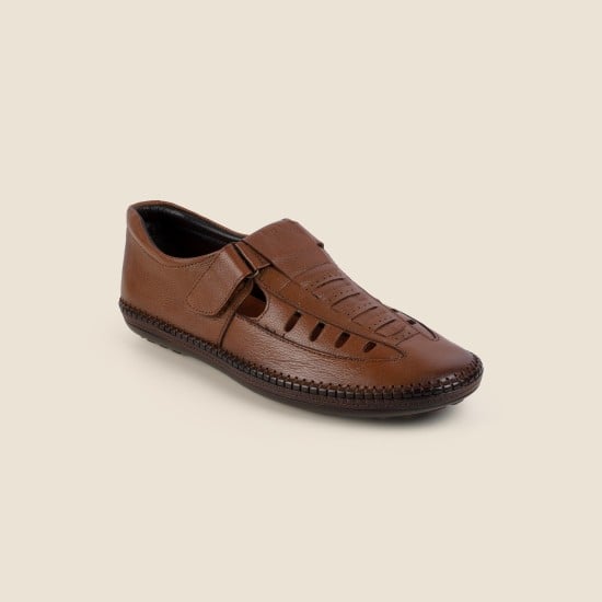 Men Tan Casual Sandals