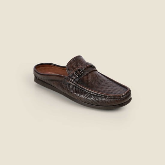 Men Brown Casual Slip Ons