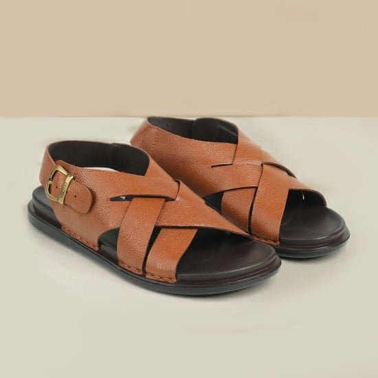Men Tan Casual Sandals