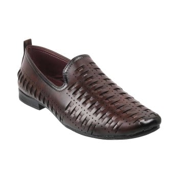 Walkway Men Brown Ethnic Sandals(SKU: 18-1376-12-41)