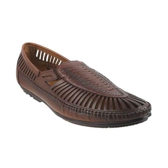Men Brown Ethnic Sandals
