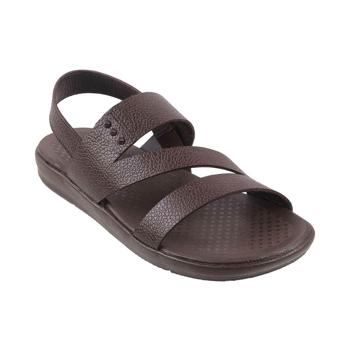 metro brown sandals