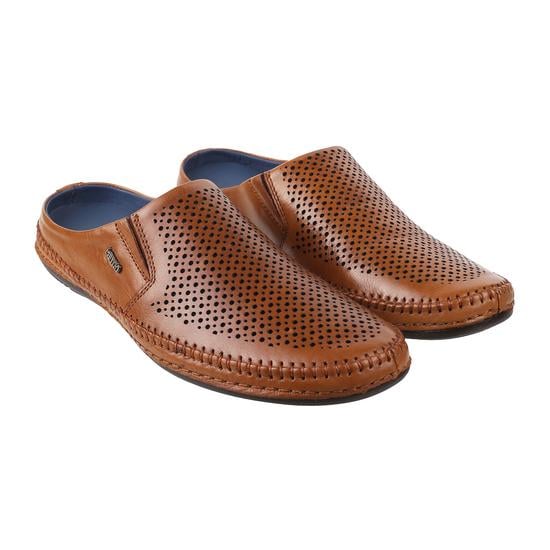 Men Tan Casual Slip Ons