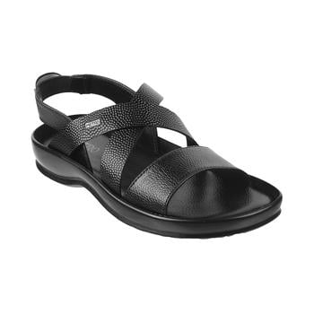 Patent strappy sandals  Black  Ladies  HM IN