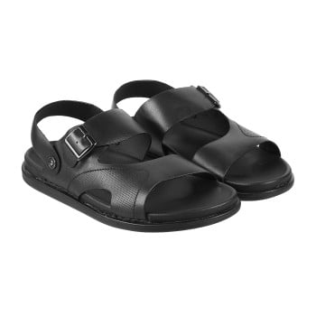 Walkway Men Black Casual Sandals(SKU: 18-1586-11-41)