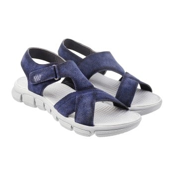 Walkway Men Blue Casual Sandals(SKU: 18-1590-45-43)