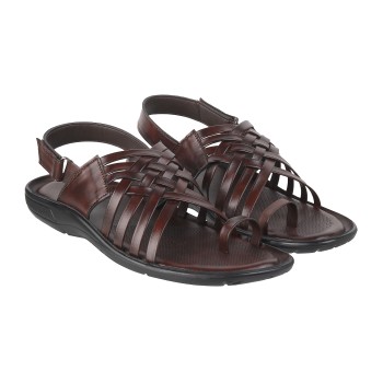 Walkway Men Brown Casual Sandals(SKU: 18-1591-12-43)