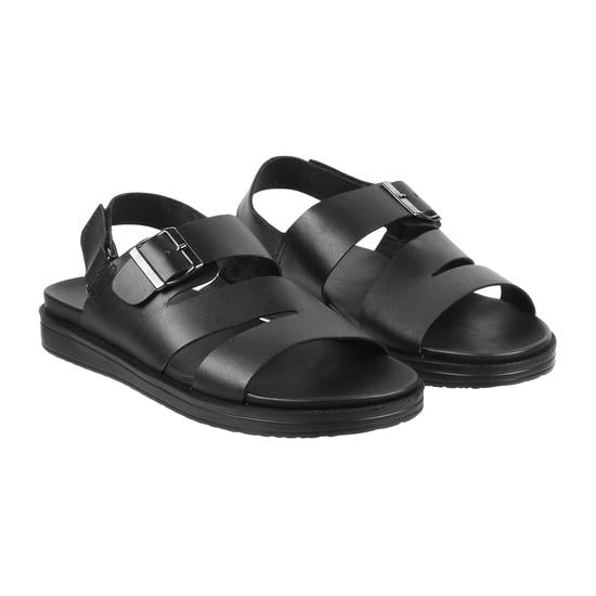 Men Black Casual Sandals