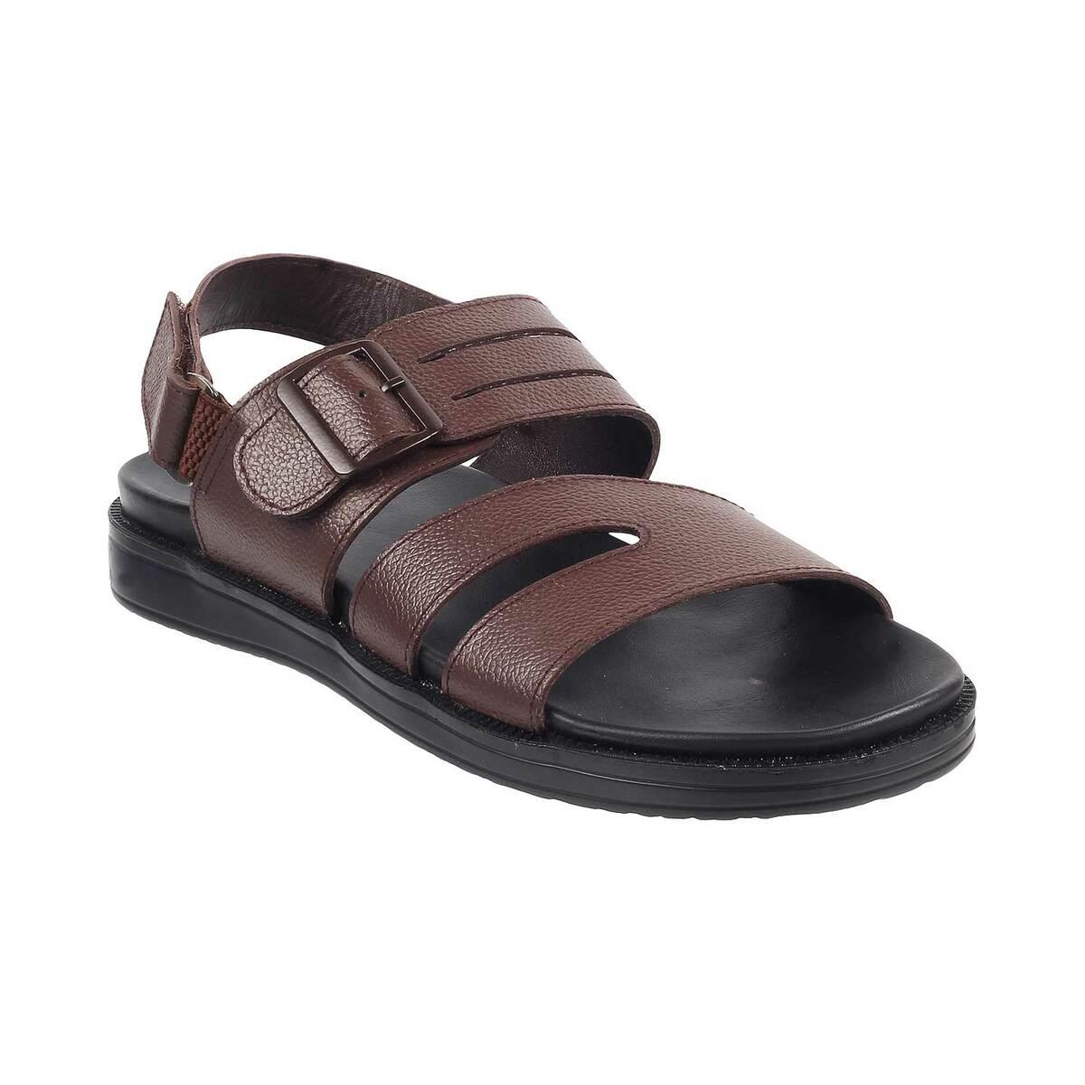 Leather casual sandals best sale