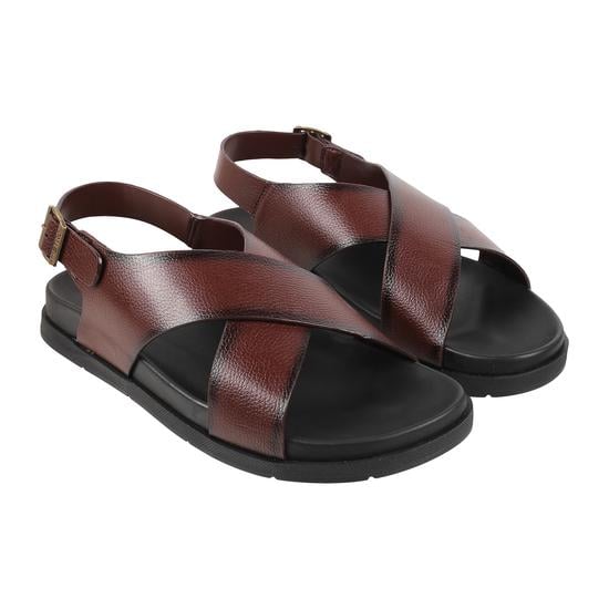 Men Brown Casual Sandals