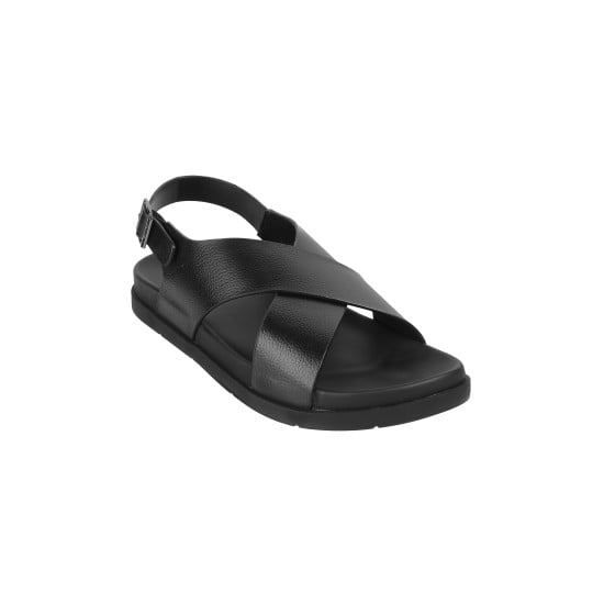 Men Black Casual Sandals